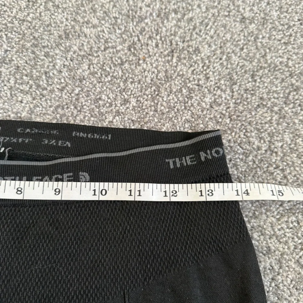 The North Face Mens Base Layer Leggings Black Seamless Thermal Tights L/XL Italy